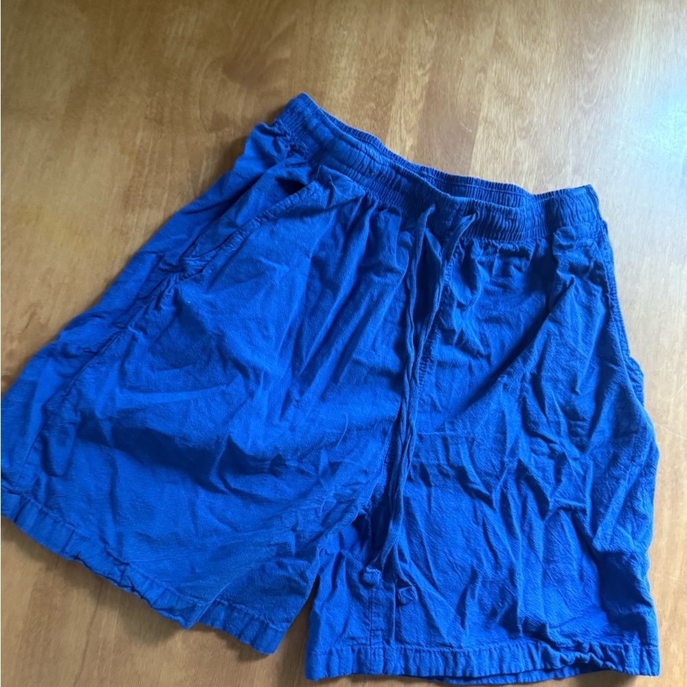 Vintage Ragton USA blue shorts stretch petite Medium